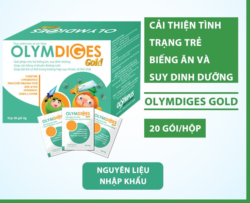 Men tiêu hoá Olymdiges Gold bổ sung lợi khuẩn