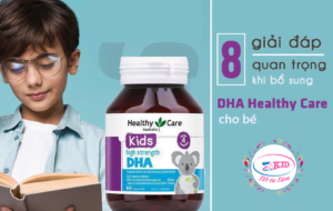 Lưu ý quan trọng khi bổ sung DHA Healthy Care cho bé